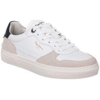 Chaussures Homme Baskets basses Pepe Cancan jeans SNEAKERS  PMS00008 Blanc