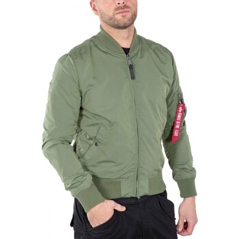 Vêtements Homme Blousons Alpha Veste Ma-1 Tt Vert Sauge Vert