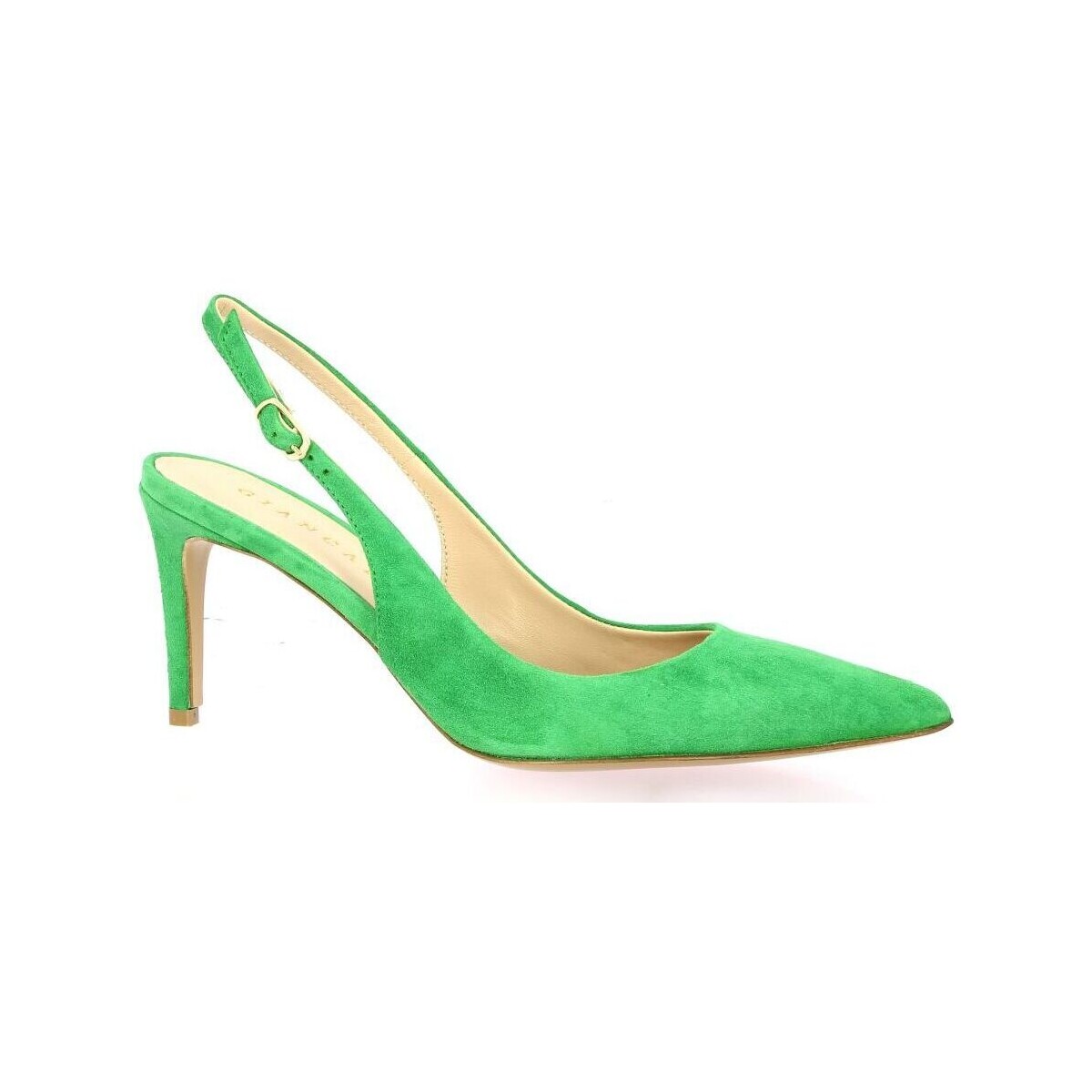 Chaussures Femme Escarpins Giancarlo Escarpins cuir velours Vert