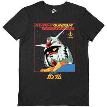 Vêtements Homme T-shirts manches longues Gundam PM6790 Noir