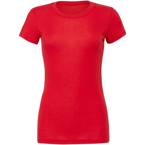 Vêtements Femme T-shirts manches longues Bella + Canvas The Favourite Rouge