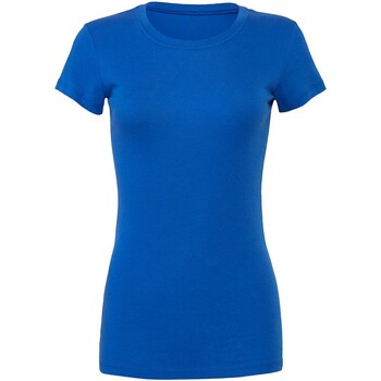 Vêtements Femme T-shirts manches longues Bella + Canvas The Favourite Bleu