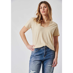 Vêtements short-sleeved T-shirts manches courtes Kaporal FIONA Gris