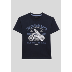 Vêtements Garçon T-shirts manches courtes Kaporal ODEON Bleu