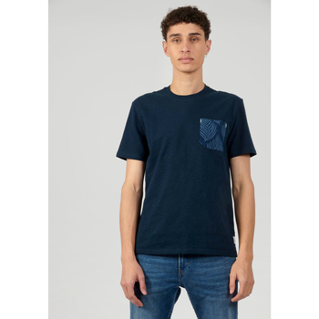 Vêtements Homme T-shirts manches courtes Kaporal NIMA Bleu