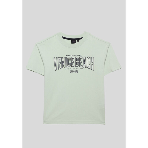 Vêtements Garçon T-shirts manches courtes Kaporal OPALE Vert