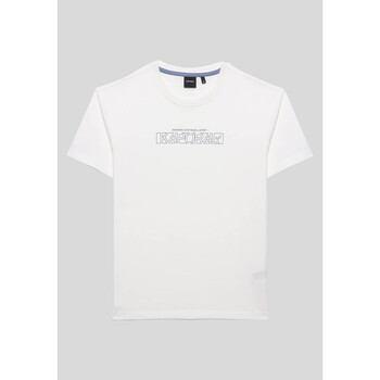 Vêtements Garçon T-shirts manches courtes Kaporal ORDO Blanc