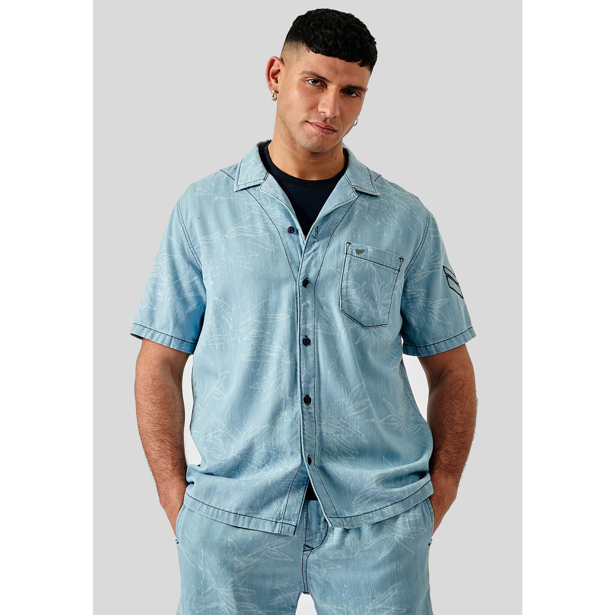 Vêtements Homme Chemises manches longues Kaporal DILON Bleu