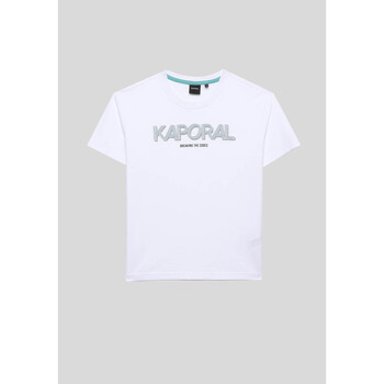 Vêtements Garçon T-shirts manches courtes Kaporal OWAN Blanc