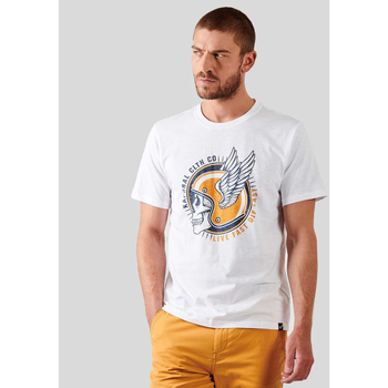 Vêtements Homme T-shirts manches courtes Kaporal BLEEK Blanc