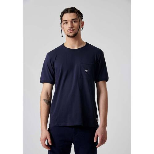 Vêtements Homme T-shirts neck manches courtes Kaporal NALO Bleu