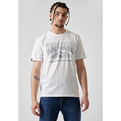 Vêtements Homme T-shirts manches courtes Kaporal BRODI Blanc
