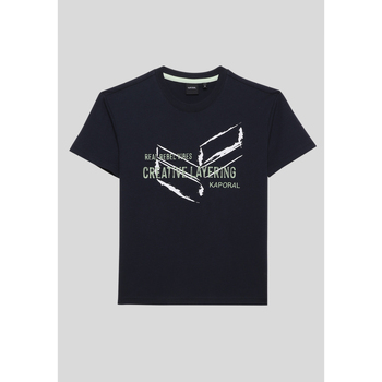 Vêtements Garçon T-shirts manches courtes Kaporal OANEL Bleu