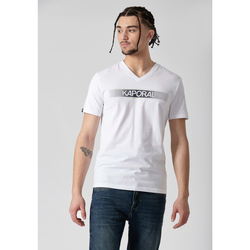 Vêtements Homme T-shirts manches courtes Kaporal BRAD Blanc