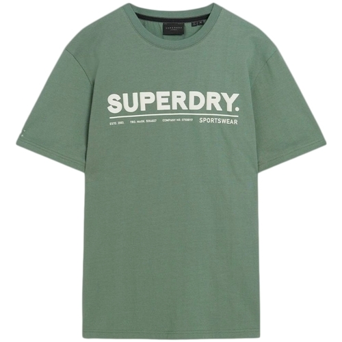 Vêtements Homme T-shirts manches courtes Superdry Utility Sport Vert