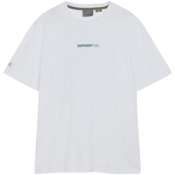 Vêtements Homme T-shirts manches courtes Superdry Utility Sport Blanc