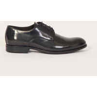 Chaussures Homme Derbies & Richelieu Exton Chaussures Derby  modèle à lacets abrasifs noirs Noir
