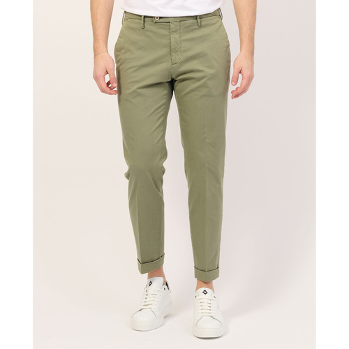 Vêtements Homme Pantalons Michael Coal - Pantalon capri coupe slim Vert