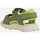 Chaussures Garçon Sandales et Nu-pieds Geox J SANDAL AIRADYUM BO vert militaire/citron vert