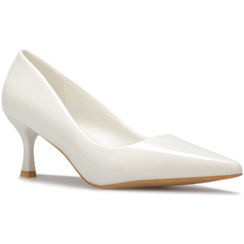 Chaussures Femme Escarpins La Modeuse 69983_P162991 Blanc