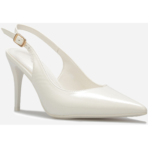 Chaussures Femme Escarpins La Modeuse 69989_P163024 Blanc