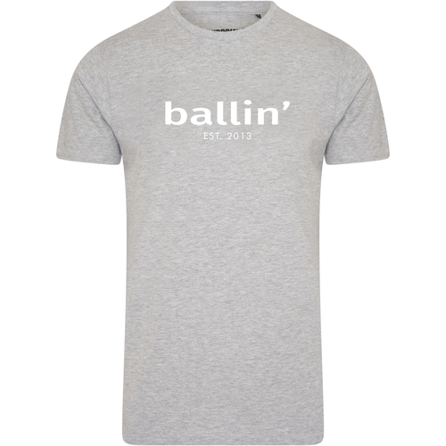 Vêtements Homme T-shirts manches courtes Ballin Est. 2013 Tapered Fit Shirt Gris