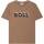 Vêtements Garçon T-shirts manches longues BOSS J50723 Beige