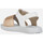 Chaussures Fille Sandales et Nu-pieds Geox B SANDAL LIGHTFLOPPY blanc/or