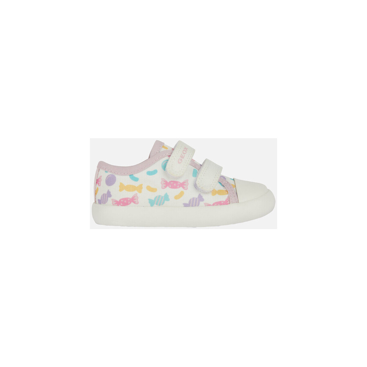 Chaussures Fille Baskets mode Geox B GISLI GIRL Multicolore