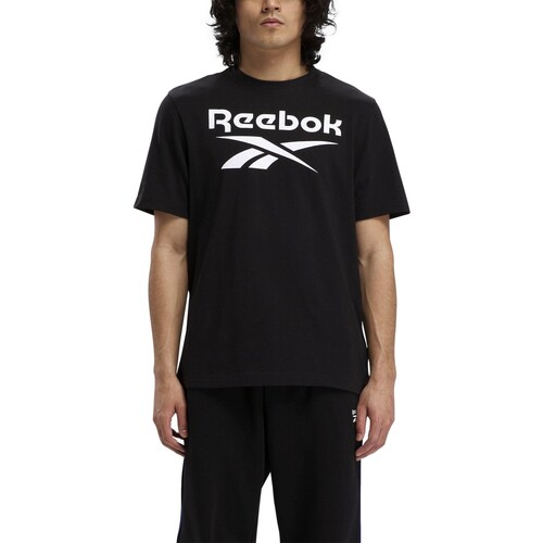 Vêtements Homme T-shirts manches courtes Reebok Sport CAMISETA HOMBRE  LOGO 100070405 Noir
