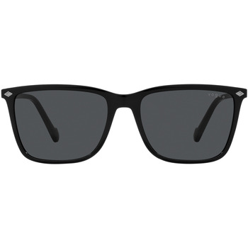 lunettes de soleil vogue  vo5493s lunettes de soleil, noir/gris, 58 mm 