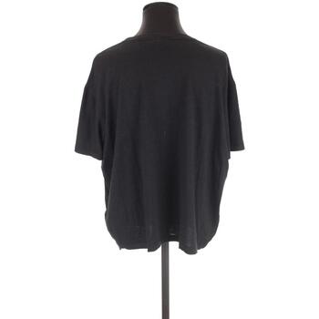 Saint Laurent T-shirt en laine Noir