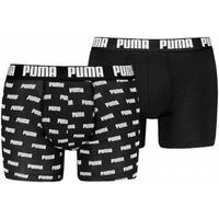 Sous-vêtements Homme Boxers Puma men everyday aop print boxer 2p Noir