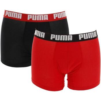 Sous-vêtements Homme Homme Puma men everyday basic boxer 2p Rouge