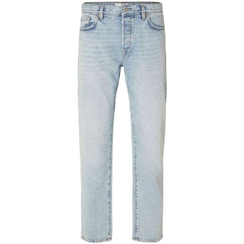 Vêtements Homme Jeans Selected 16092701 - 172 SLIM TAPARED-BLUE DENIM Bleu