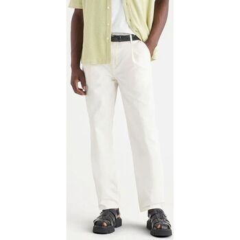 Vêtements Homme Pantalons Dockers A7532 0004 - CHINO RELAXED TAPARED-UNDYED Blanc