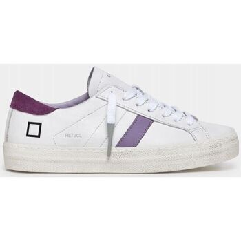 Chaussures Femme Baskets mode Date W401-HL-VD-IP - HILL LOW VINT.COLORED-WHITE PURPLE Blanc