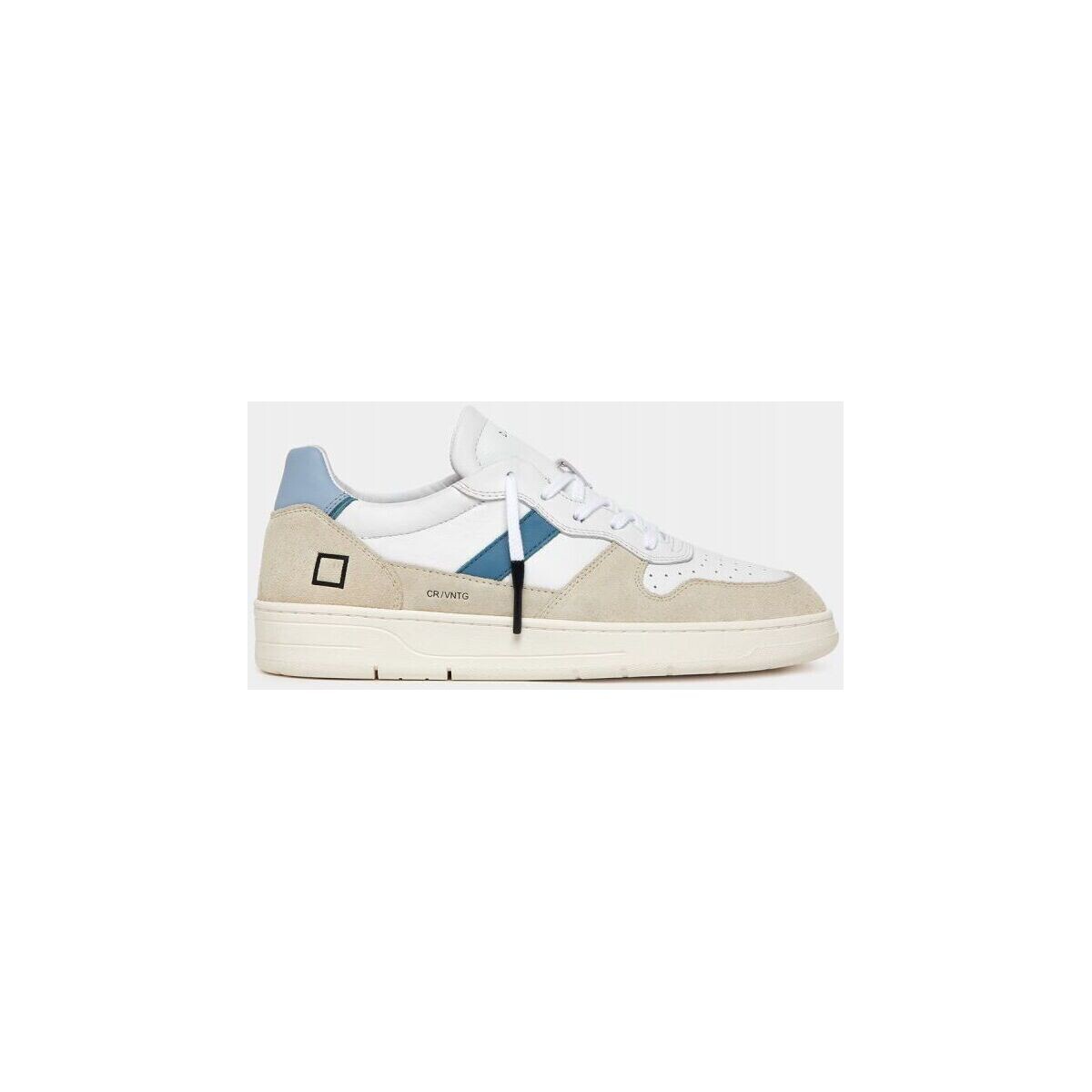 Chaussures Homme Baskets mode Date M401-C2-VC-WK - COURT 2.0-WHITE SKY Blanc