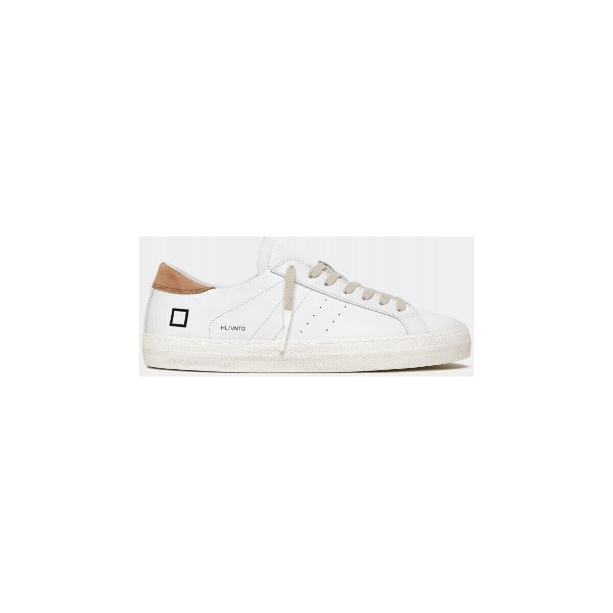 Chaussures Homme Baskets mode Date M401-HL-VC-IU - HILL LOW-WHITE RUST Blanc