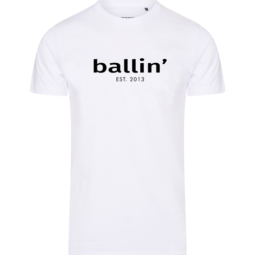 Vêtements Homme T-shirts manches courtes Ballin Est. 2013 Tapered Fit Shirt Blanc