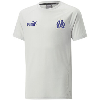 Vêtements Garçon T-shirts White courtes Puma 767299-07 Gris