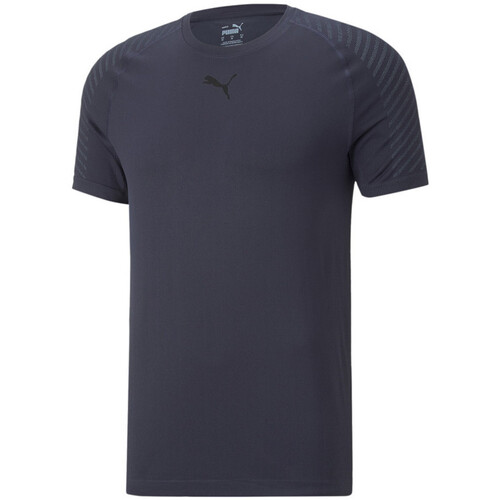 Vêtements Homme T-shirts enmbroidered-logo & Polos Puma 521556-06 Bleu