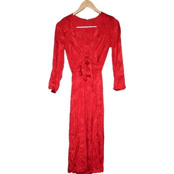 robe topshop  robe longue  36 - t1 - s rouge 
