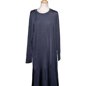 robe cos  robe longue  40 - t3 - l bleu 