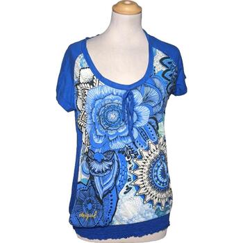 Vêtements Femme T-shirts & Polos Desigual 42 - T4 - L/XL Bleu