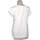 Vêtements Femme T-shirts & Polos adidas Originals top manches courtes  36 - T1 - S Blanc Blanc