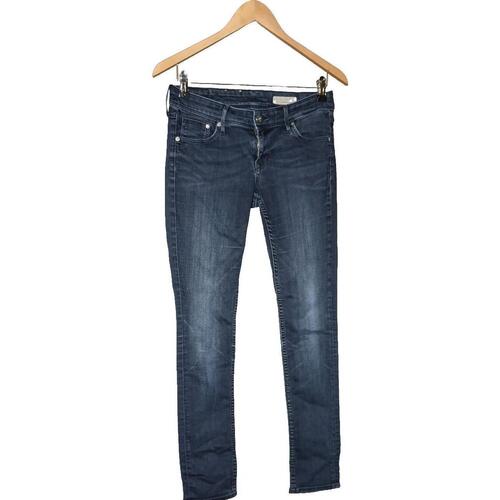 Vêtements Femme Jeans H&M jean slim femme  38 - T2 - M Bleu Bleu