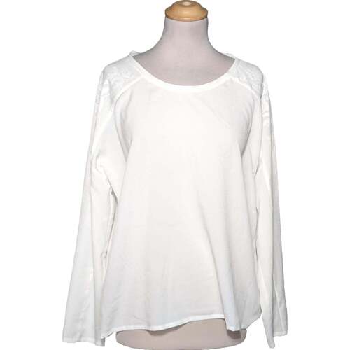 Vêtements Femme Nat et Nin Cop Copine blouse  42 - T4 - L/XL Blanc Blanc
