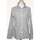 Vêtements Femme Chemises / Chemisiers Tommy Hilfiger chemise  40 - T3 - L Gris Gris