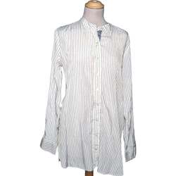 Vêtements Femme Chemises / Chemisiers Mango chemise  40 - T3 - L Blanc Blanc